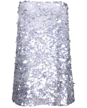 retroféte Sleeveless Tops - Blauw