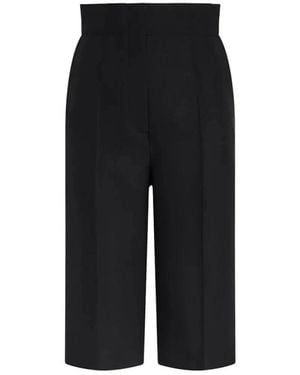 KHAITE Long Shorts - Negro
