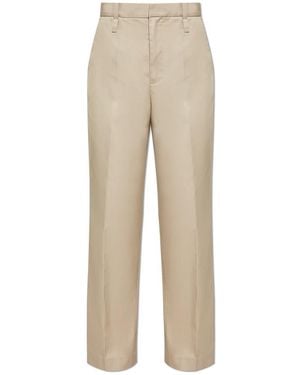 AllSaints Straight Trousers - Naturel