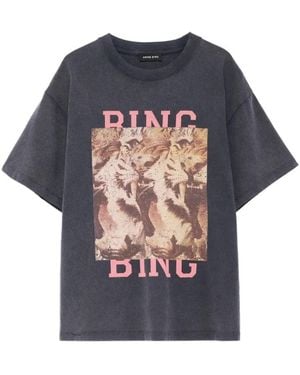 Anine Bing T-Shirts - Bleu