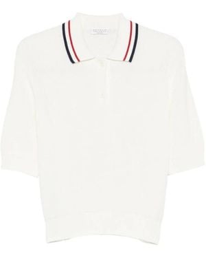 Brunello Cucinelli Round-Neck Knitwear - White