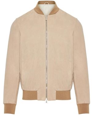Barba Napoli Bomber Jackets - Natural
