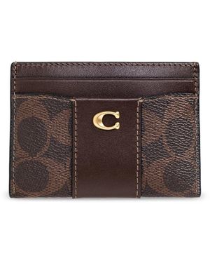 COACH Accessoires ,Bruin ,Leer Wallets & Cardholders