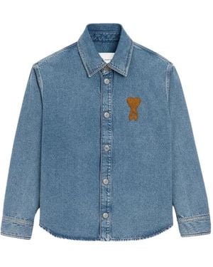 Ami Paris Shirts - Blue