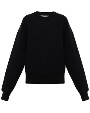 Ami Paris Sweatshirts - Negro