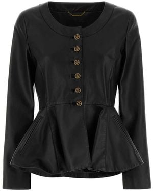 Chloé Leather Jackets - Black