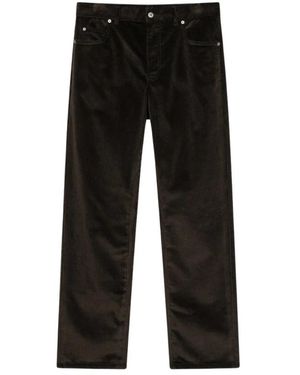 Loewe Broeken ,Bruin ,Katoen Corduroy Broeken - Zwart