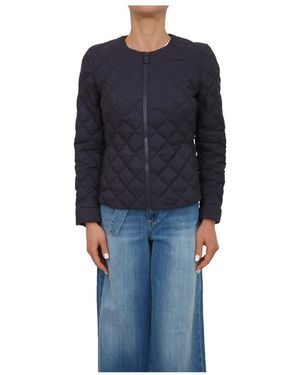 Peuterey Jassen ,Blauw ,Polyester Donzen Jas
