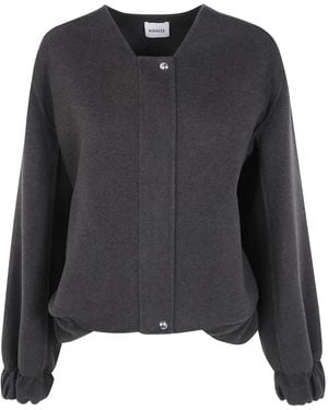 KHAITE Light Jackets - Negro