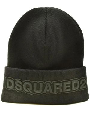 DSquared² Schwarzer Wollhut Aw24 - Grün