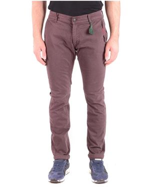 Daniele Alessandrini Slim-Fit Trousers - Multicolour