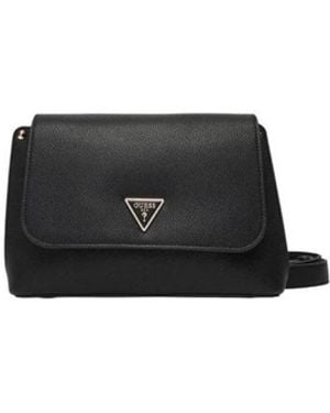 Guess Flap Crossbody Bag - Schwarz