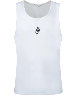 JW Anderson Sleeveless Tops - Blanco