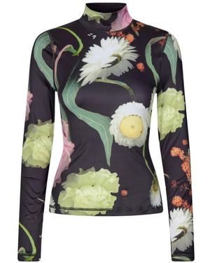 Stine Goya Long Sleeve T-Shirts - Green