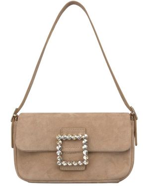 Alma En Pena. Shoulder Bags - Natural