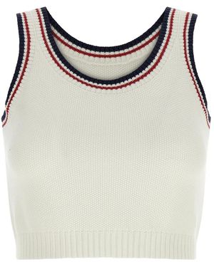 Brunello Cucinelli Sleeveless Training Tops - Marrón