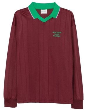 Drole de Monsieur Polo Shirts - Red