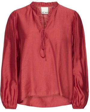 Ichi Blouses - Rosso
