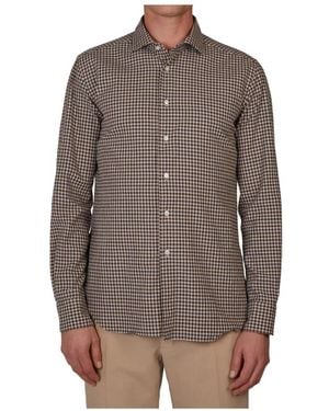 Incotex Casual Shirts - Brown