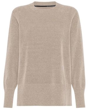 Rrd Velvet Vent Ronde Knit - Naturel