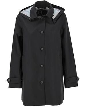 Save The Duck Single-Breasted Coats - Black