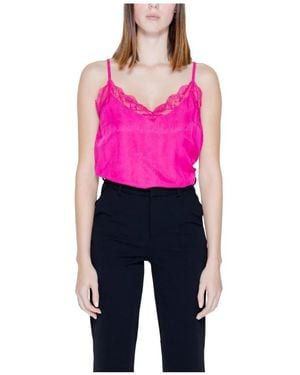Vila Sleeveless Tops - Pink