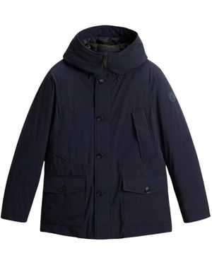 Woolrich Arctic Stretch Daunenparka - Blau