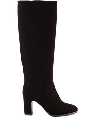Julie Dee Heeled Boots - Black