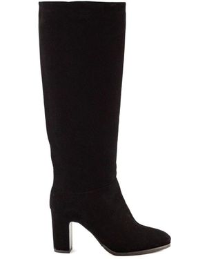 Julie Dee Heeled Boots - Black