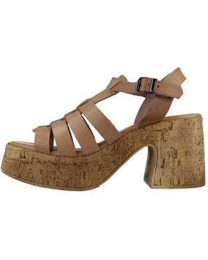 Porronet High Heel Sandals - Marrón