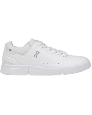 On Shoes Moderne Vegane Ledersneaker Für Männer - Weiß