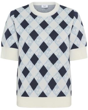 Saint Tropez Round-Neck Knitwear - Azul