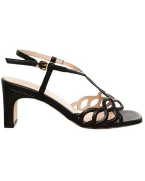 Evaluna High Heel Sandals - Nero