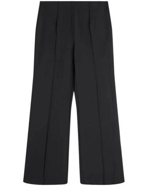 Sand Wide Trousers - Nero