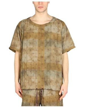 Needles T-Shirts - Marrón