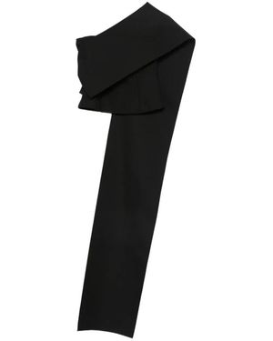 Rohe One-Shoulder Blouse - Zwart