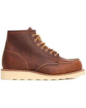 Red Wing Lace-Up Boots - Marrone