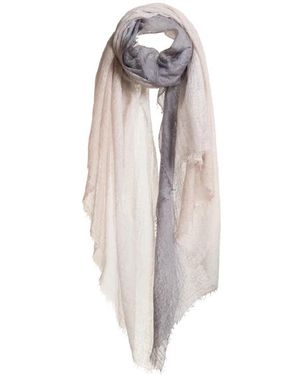 Mirror In The Sky Winter Scarves - Blanco