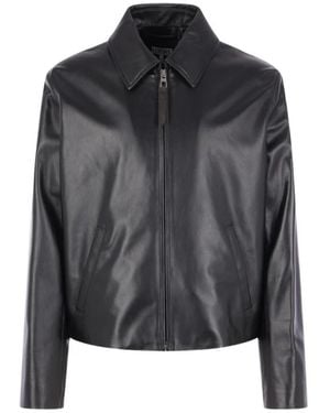 Loewe Leather Jackets - Nero