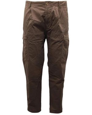 Scotch & Soda Slim-Fit Trousers - Brown