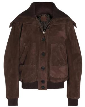 The Attico Bomber Jackets - Marrón