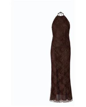 Pinko Kleedjes ,Bruin ,Maxi Kleedjes