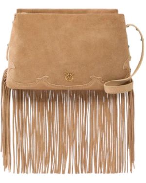 Pinko Cross Body Bags - Natural