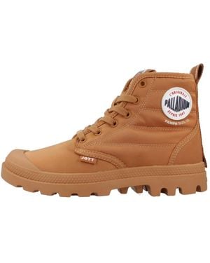 Palladium Lace-Up Boots - Marrón