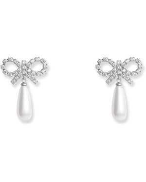 Self-Portrait Earrings - Blanco