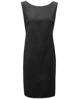 Sandro Ferrone Strass Kleid - Schwarz