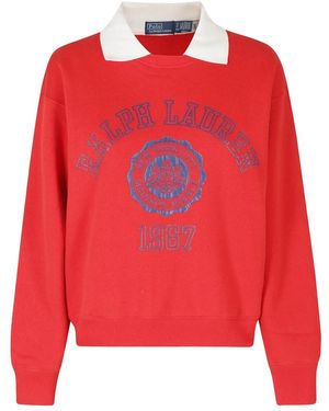 Polo Ralph Lauren Gebreide Sweater - Rood