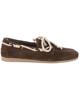 Pavement Schoenen ,Bruin ,Leer Marin Bold Lace