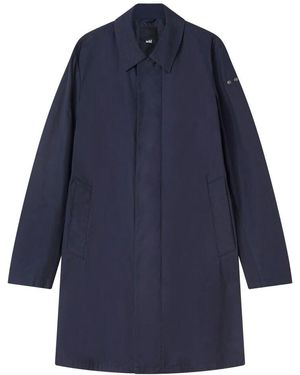 Add Stylischer trenchcoat für männer - Blau
