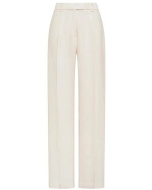 Seventy Wide Trousers - White